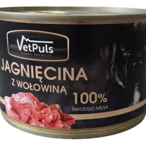 VetPuls Jagnięcina z wołowiną 100% 410g