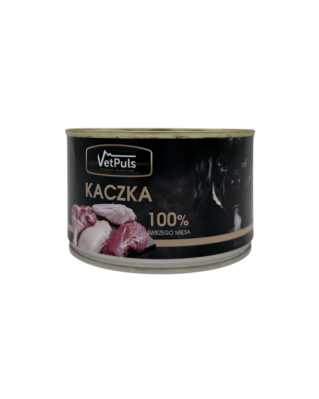 Mokra karma VetPuls Kaczka 100% 410 g
