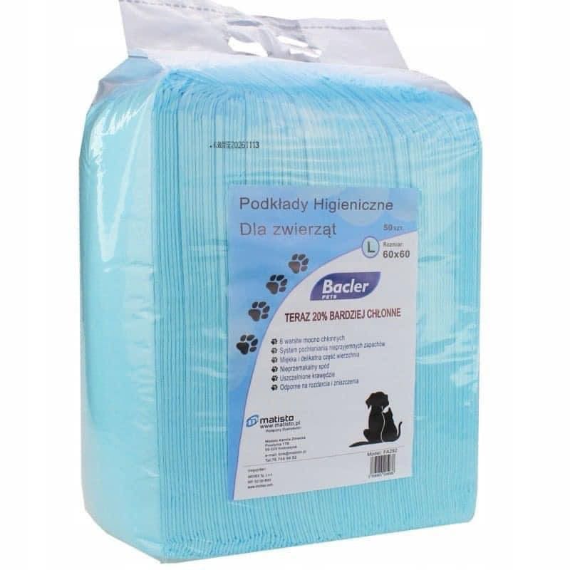 Podkład treningowy/ mata higieniczna 50 szt 60x60