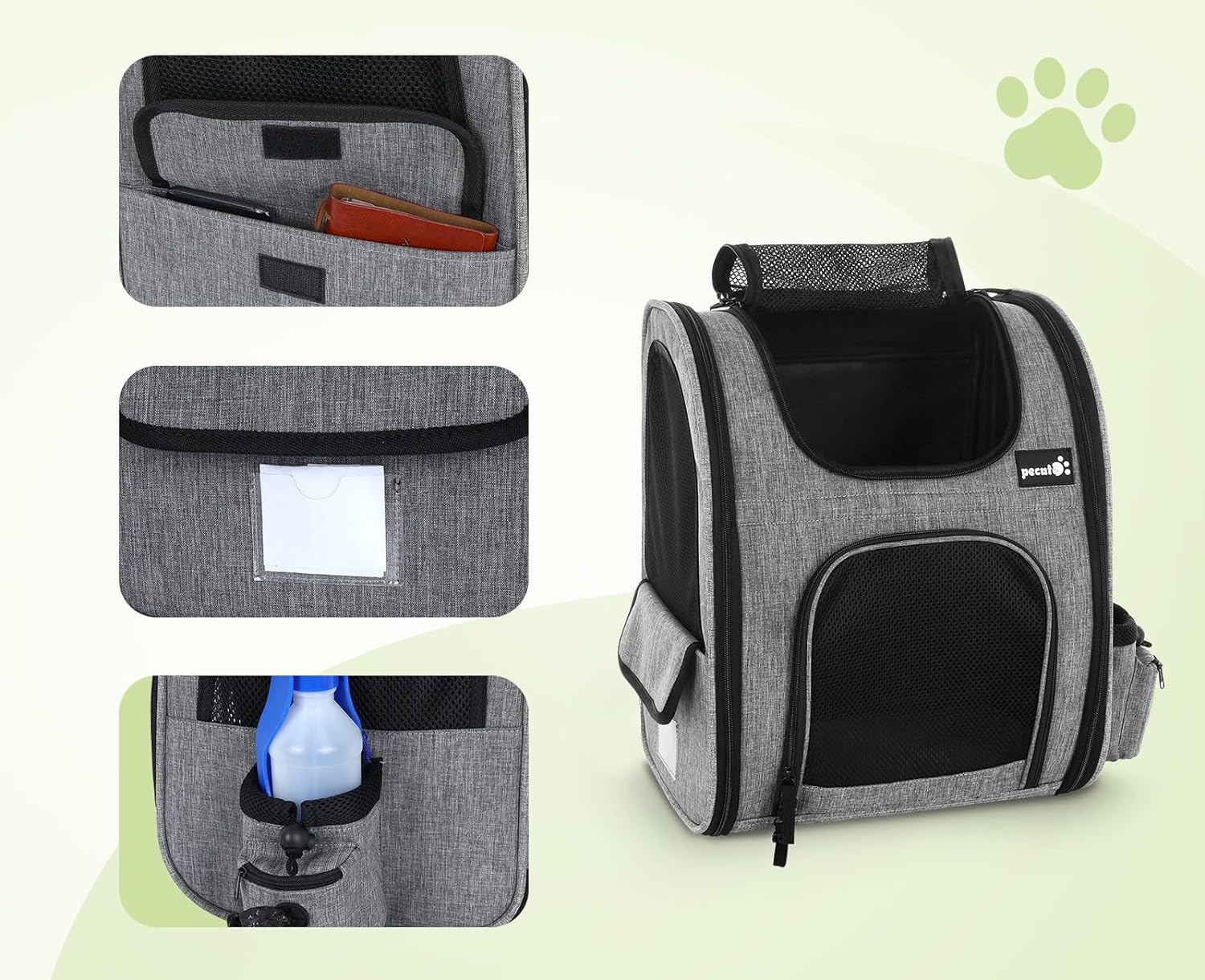 Pecute plecak do transportu zwierząt rozm. XL - obrazek 16