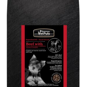 VetPuls Superfood bezzbożowa pełnoporcjowa karma z wołowiną op. 12kg