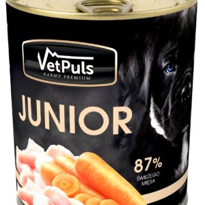 Mokra karma VetPuls junior 850g