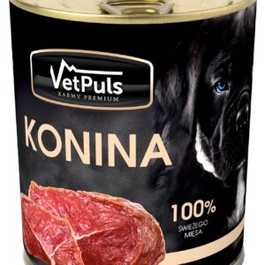 Mokra karma VetPuls konina 850g